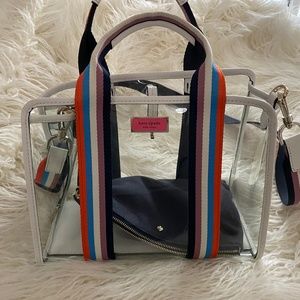 Kate Spade See Through Sam Tote Satchel - Sale